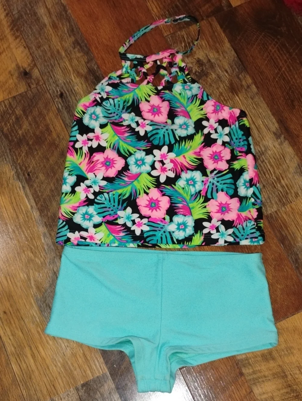 Girls 4/5 Two Piece Bathing Suit
